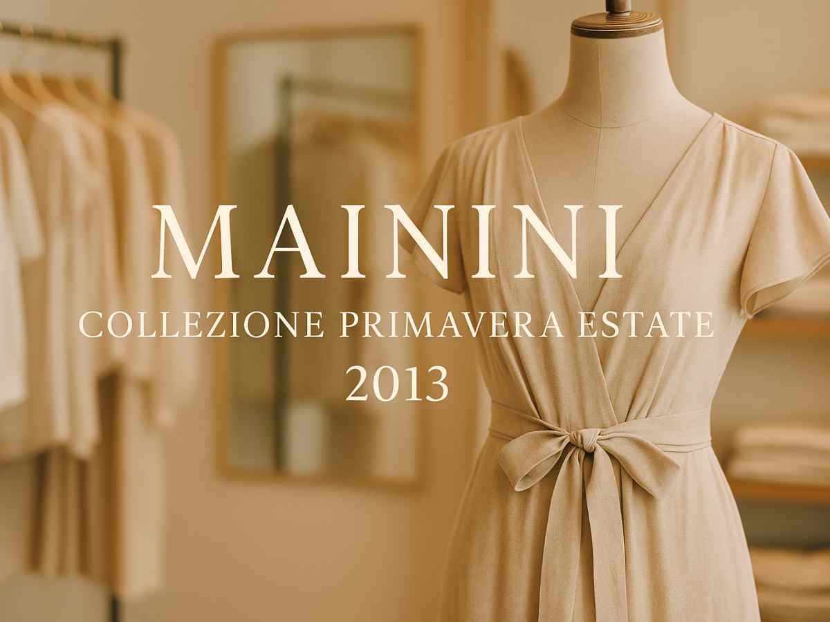 vestito appoggiato su un manichino