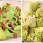 Pasta con broccoli e pancetta